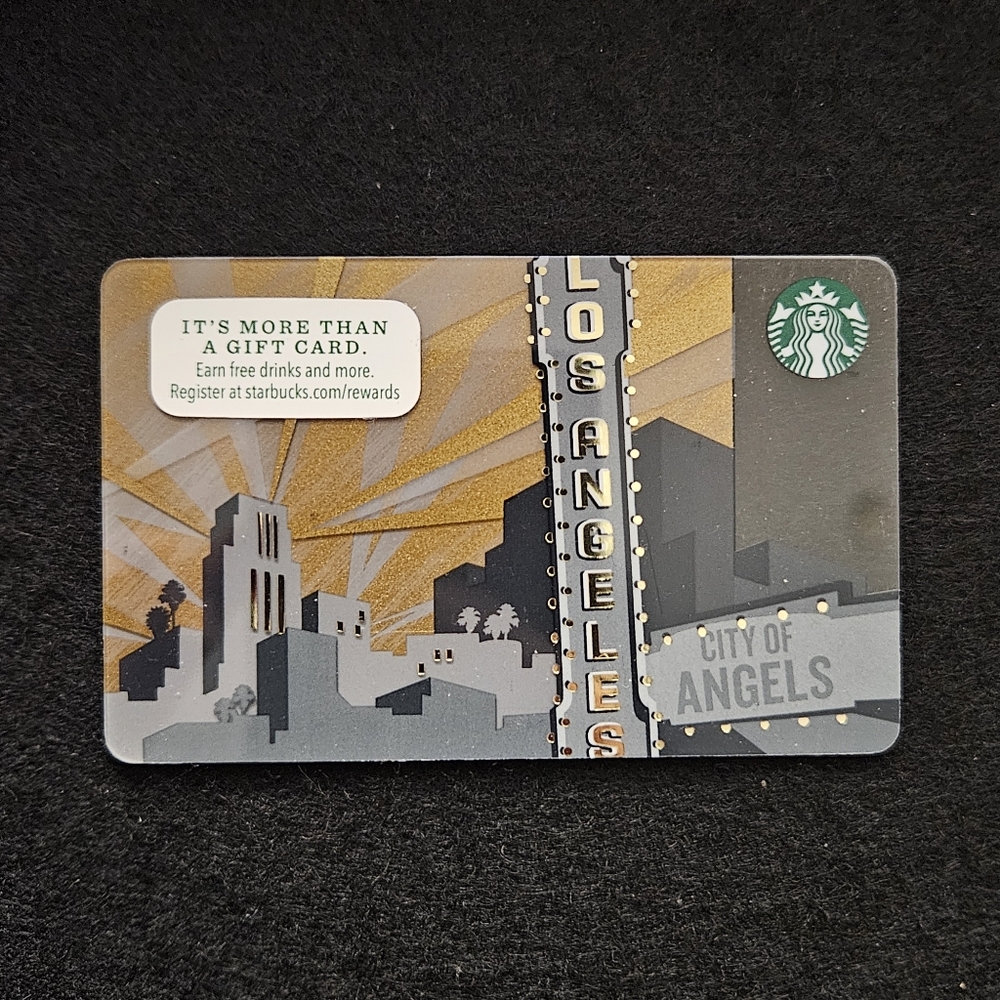 Starbucks Card - Los Angelas 2014 - Plastic